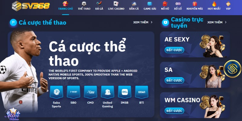 Trang web Bong368 đa dạng sản phẩm, dịch vụ